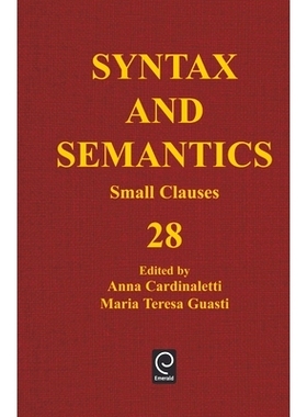 预订 Small Clauses 短句: 9780126135282