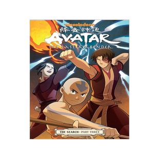 预订 特价 降世神通 最后的气宗 搜索3 英文原版 Avatar The Last Airbender The Search Part 3 进口英语原版书籍 漫画 图像小说
