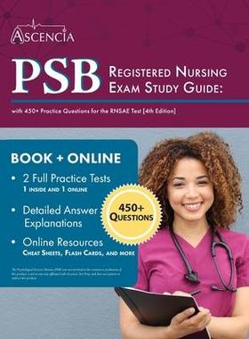 [预订]PSB Registered Nursing Exam: Study Guide with 450+ Practice Questions for the RNSAE Test [4th Editio 9781637982136