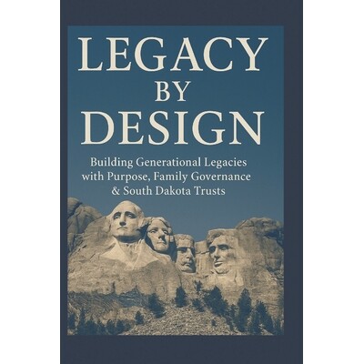 预订 Legacy By Design: Building Generational Legacies with Purpose, Family governance & South Dakota Trusts 979827795474
