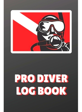 预订 Pro Diver Log Book - Dive Scuba Diving, 100 Dives: 9781658665391