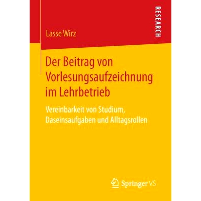 Vereinbarkeit von Studium, Daseinsaufgab