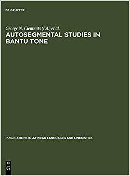 【预订】Autosegmental Studies in Bantu Tone 9783110130331