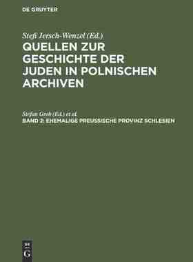 【预订】Ehemalige preußische Provinz Schlesien 9783598116506