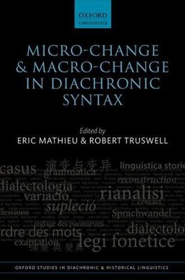 【预订】Micro-change and Macro-change in Diachronic Syntax