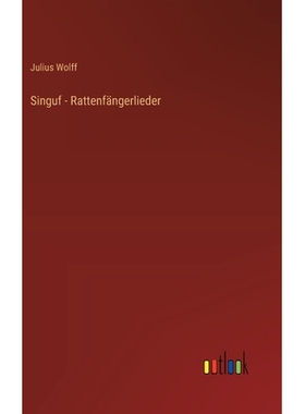 预订 Singuf - Rattenfängerlieder: 9783368536855