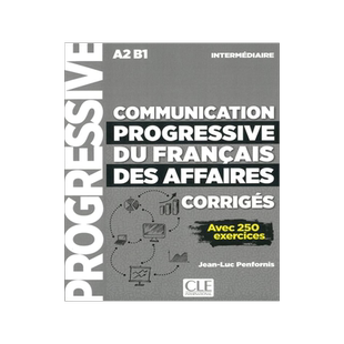 商务法语渐进练习A2-B1光盘 音频视频练习 法语原版自学辅导材料 Communication progressive du français des affaires