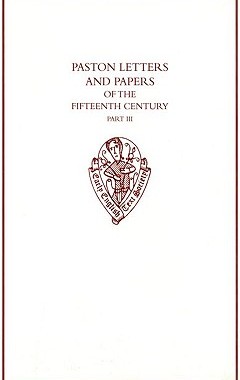 【预订】Paston Letters and Papers of the Fifteenth Century