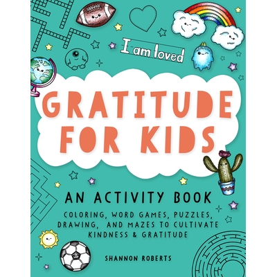 An Activity Book featuring Coloring, Wor