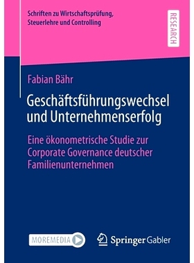 预订 Geschäftsführungswechsel und Unternehmenserfolg: 9783658326777