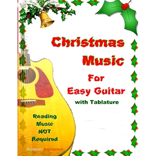for Easy Guitar 预订 Tablature Music with 9781505437058 Christmas
