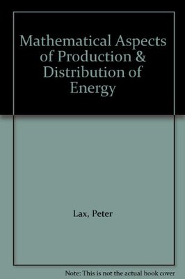 【预售】Mathematical Aspects of Production and Distribution of Energy