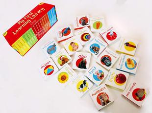 儿童早教认知启蒙单词纸板书 20册礼品套装 Wonder House 英文原版 My First Complete Learning Library Board Books