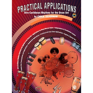 预订 Practical Applications: Afro-Caribbean Rhythms for the Drum Set (Spanish, English Language Edition), Book & Online