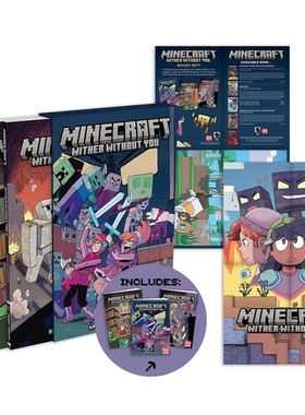 预订 Minecraft: Wither Without You Boxed Set (graphic Novels): 9781506729008