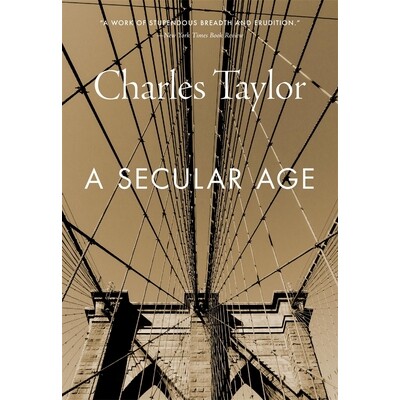 预售 A Secular Age 世俗时代 9780674986916