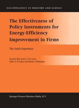 【预订】The Effectiveness of Policy Instruments for Energy-Efficiency Improvement in Firms