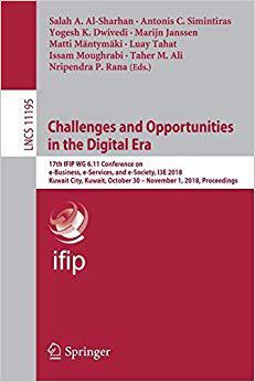 【预售】Challenges and Opportunities in the Digital Era