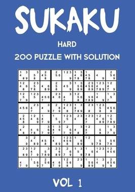 [预订]Sukaku Hard 200 Puzzle With Solution Vol 1: Exciting Sudoku variation, puzzle booklet, 2 puzzles per 9781711808901