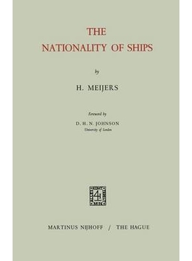 预订 The Nationality of Ships: 9789401186933