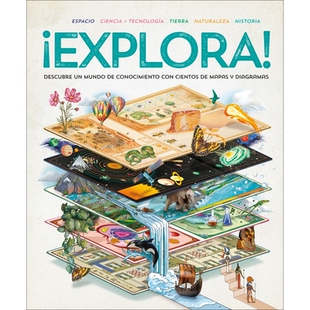 预订 Â¡explora! (Explore): Descubre Un Mundo de Conocimiento Con Cientos de Mapas Y Diagramas: 9780593963081