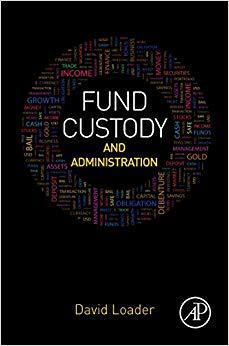 【预售】Fund Custody and Administration