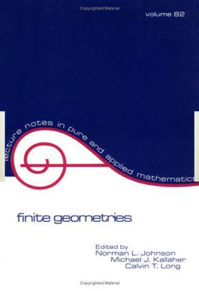 【预订】Finite Geometries