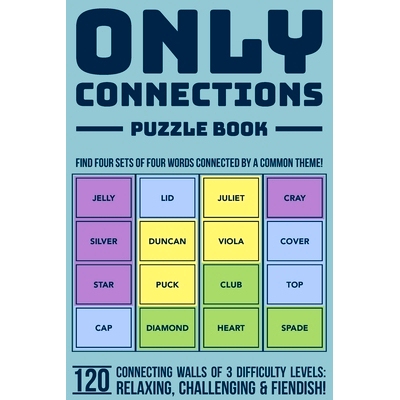 预订 Only Connections Puzzle Book - Fun Brain Teasers for All Ages: Challenge Your Mind with 120 Connecting Games of 3 D