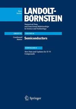 预订 New Data and Updates for II-VI Compounds