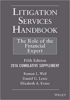 【预售】Litigation Services Handbook, 2016 Cumulative Supplement: The Role of the Financial Expert