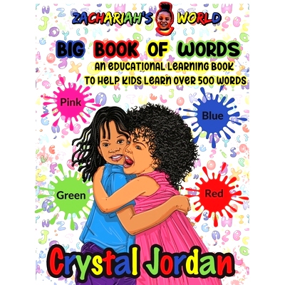 预订 Zachariah's World Big Book Of Words: An Educational Learning Book to Help Kids Learn Over 500 Words