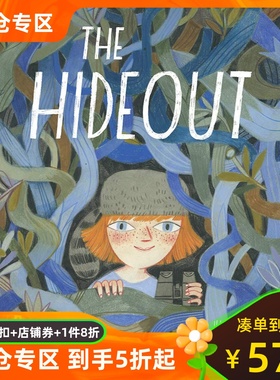 英文原版 汉娜的秘密基地 Felicita Sala插画绘本 精装 The Hideout