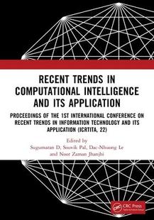 Intelligence 9781032484105 Recent Application Its and Computational Trends 预订