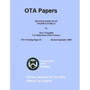 Effects Revenue 9781505607208 Tax Bills Major 预订