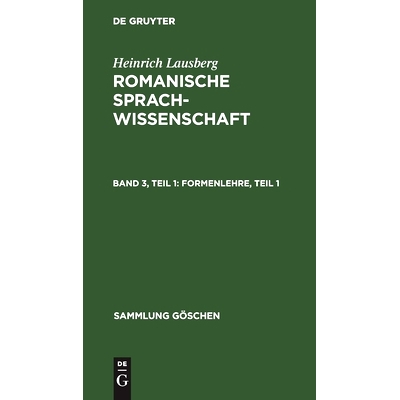 预订 Formenlehre, Teil 1: 9783112310786