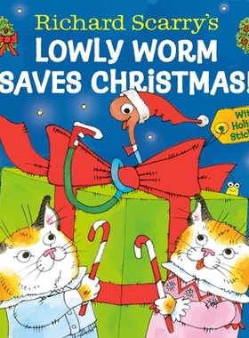 预订 Richard Scarry’s Lowly Worm Saves Christmas!: 9798217029310