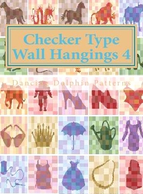 预订 Checker Type Wall Hangings 4: in Plastic Canvas: 9781986218153
