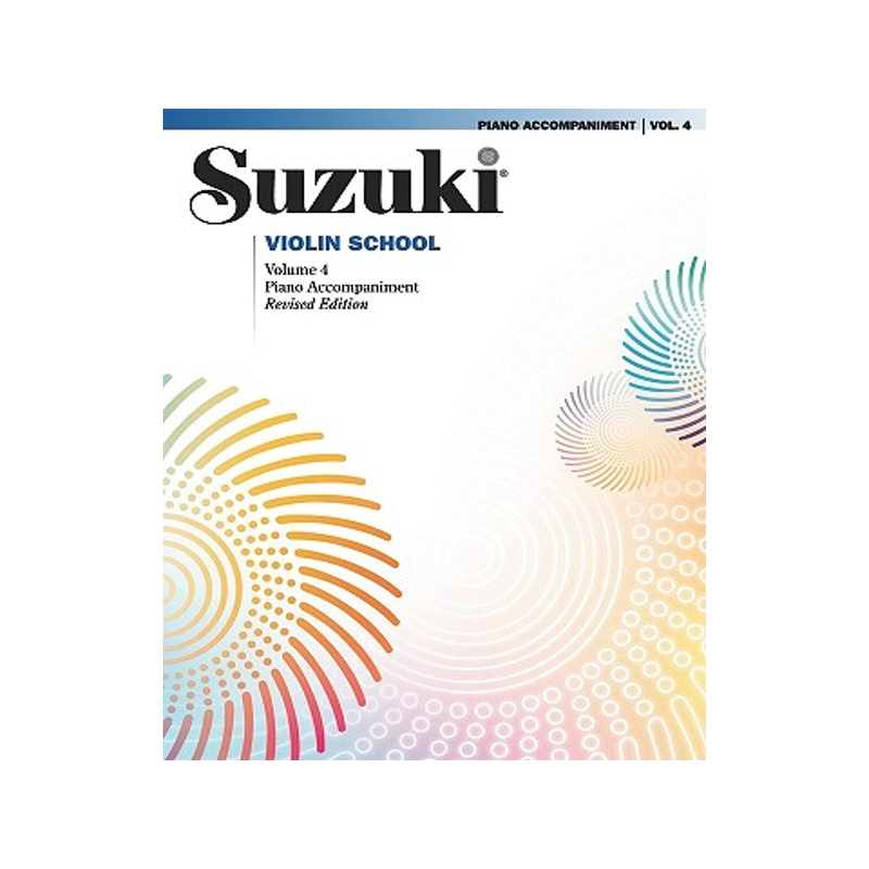 现货 Suzuki Violin School, Volume 4: Piano Accompaniment