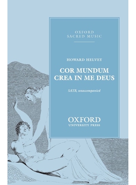 预订 Cor mundum crea in me Deus (O God, create in me a clean heart) 求神洗淨我心：SATB無伴奏獨唱讚美詩: 9780193869776