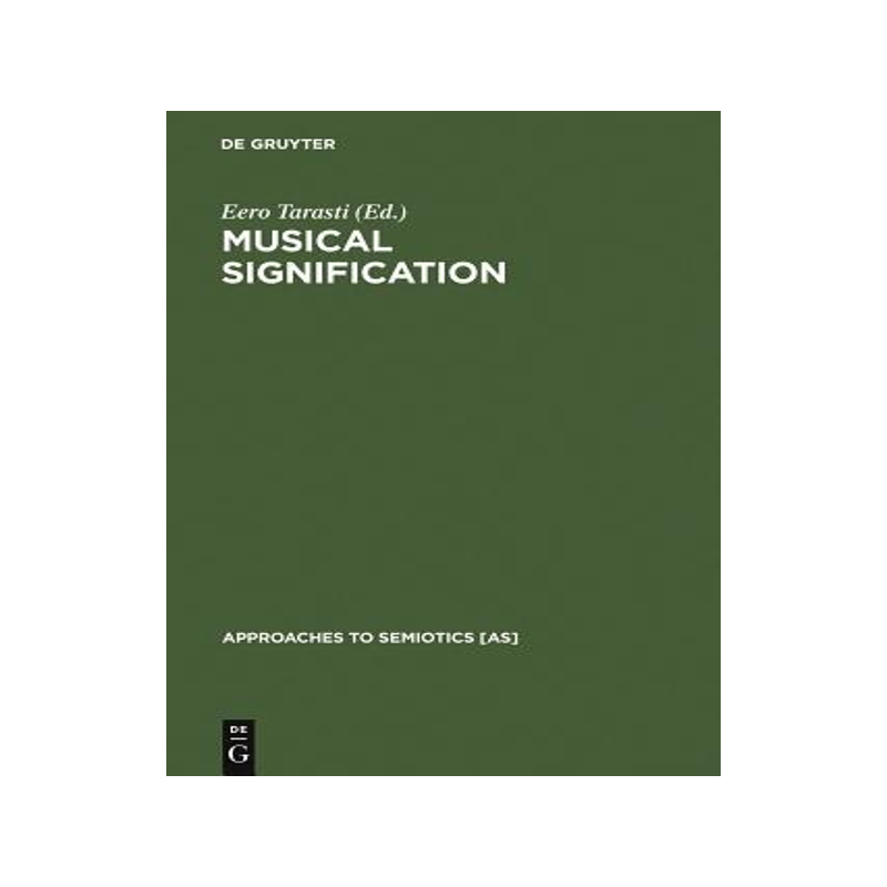 [预订]Musical Signification 9783110140408