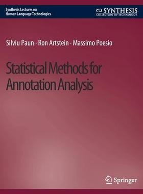 [预订]Statistical Methods for Annotation Analysis 9783031037535