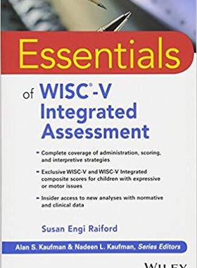 【预售】Essentials Of Wisc-V Integrated Asse...