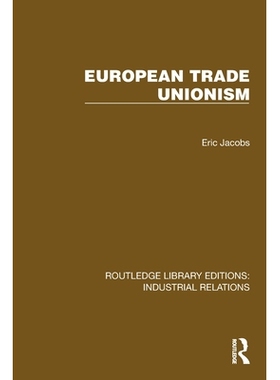 预订 European Trade Unionism: 9781032815503