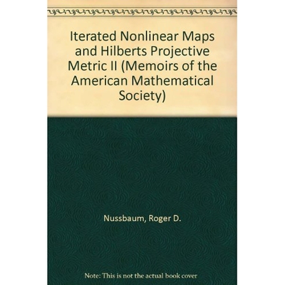 预订 Iterated Nonlinear Maps and Hilbert’s Projective Metric, Part 2: 9780821824658