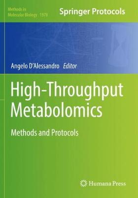 【预订】High-Throughput Metabolomics