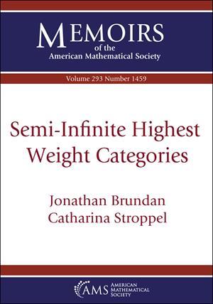 预订 Semi-Infinite Highest Weight Categories