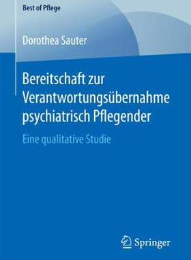 预订 Bereitschaft zur Verantwortungsübernahme psychiatrisch Pflegender