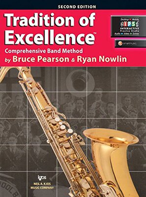 【预订】Tradition of Excellence Book 1 - Tenor Sax.