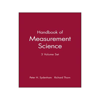 预订 Hdbk Of Measurement Science 3 V Set