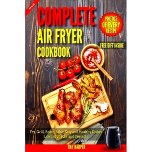 预订 Recipes Paleo Bake Grill Healthy Easy Eatin for Clean Cookbook and fryer Fry Roast Vegan Fryer Air